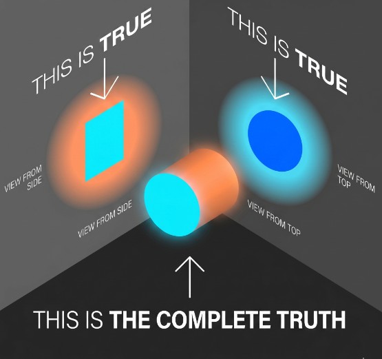 Cylinder Truth Projection Diagram